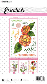 SL Clear Stamp Begonia Essentials 148x210x3mm 16 PC nr.155