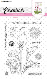 SL Clear Stamp Calla Lily Essentials 105x148x3mm 11 PC nr.156