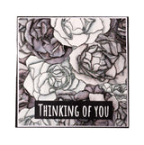 SL Clear Stamp Rozes Background Essentials 140x140x3mm 1 PC nr.322