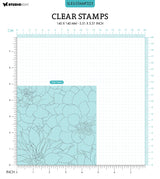 SL Clear Stamp Dahlia Background Essentials 140x140x3mm 1 PC nr.323