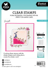 SL Clear Stamp Square Essentials 100x99x3mm 3 PC nr.362