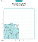 SL Clear Stamp Small Star Essentials 99x99x3mm 9 PC nr.366
