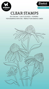 SL Clear Stamp Echinacea Essentials 93x136x3mm 1 PC nr.543