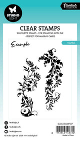 SL Clear Stamp Swirls Essentials 2 PC