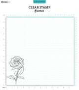 SL Clear Stamp Single Rose Essentials 1 PC