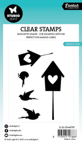 SL Clear Stamp Birdhouse Essentials 5 PC