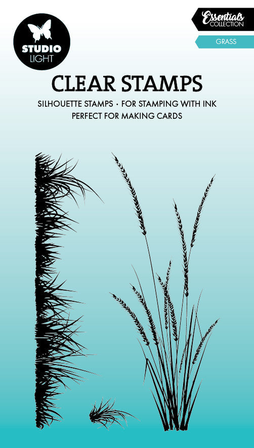 SL Clear Stamp Grass Essentials 3 Pieces
