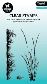 SL Clear Stamp Grass Essentials 3 Pieces