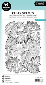 SL Clear Stamp Leaf Background Essentials 1 Piece