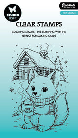 SL Clear Stamp Hot Cocoa Essentials 74x105x1mm 1 Pieces
