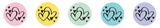 SL Stickers Hearts Essentials ø30mm 100 PC