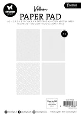 SL Vellum Paper Pad  Snowflakes Essentials 16  Sheets