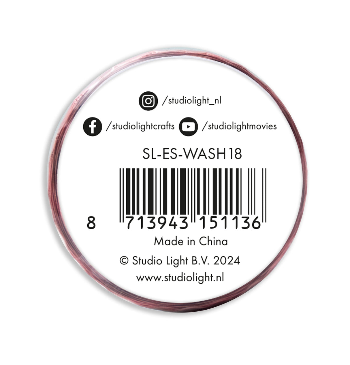 SL Washi Die-Cut Stickers Pinks Essentials 1 PC