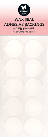 Wax Stickers Double-Sided Backings Essentials Tools 42 PC