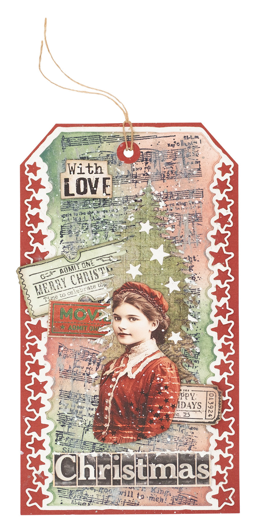 SL Clear Stamp Winter Wonderland Grunge Collection 9 Pieces