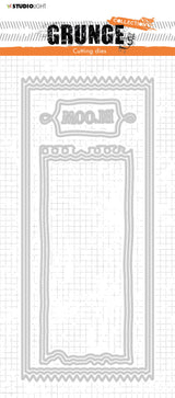 SL Cutting Die Cardshapes Ticket Grunge Collection 225x100x1mm 1 PC nr.199