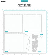 SL Cutting Die Butterfly Card Grunge Collection 185x135x1mm 7 PC nr.500