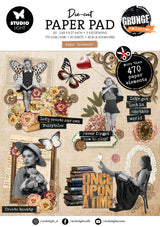 SL Die-Cut Paper Pad Paper Elements Grunge Collection 148x210x5mm 20 Sheets