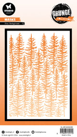 GR Mask Tree Background Grunge Collection 1 PC