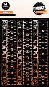 SL Mask Ruler Background Grunge Collection 1 PC