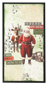 SL Clear Stamp Santa Toy Factory Grunge Collection 10 Pieces