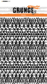 SL Mask Macrame Grunge Collection 210x148x1mm 1 PC nr.97