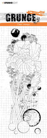SL Clear Stamp Iris Grunge Collection 210x74x3mm 1 PC nr.203
