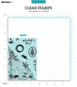 SL Clear Stamp Winter Truck Grunge Collection 148x105x3mm 8 PC nr.318