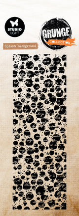 SL Clear Stamp Splash Background Grunge Collection 72x193.6x3mm 1 Pieces