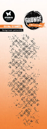 SL Clear Stamp Botanical Pattern Grunge Collection 1 PC