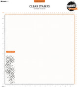 SL Clear Stamp Botanical Pattern Grunge Collection 1 PC