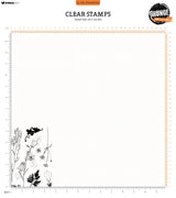 SL Clear Stamp Botanical Elements Grunge Collection 8 PC