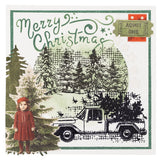 SL Clear Stamp Winter Forest Grunge Collection 1 Pieces