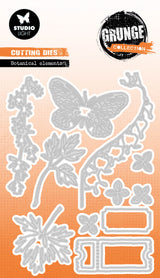 SL Cutting Die Botanical Elements Grunge Collection 13 PC
