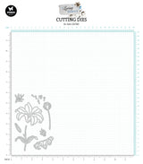 SL Cutting Dies Sympathy Flowers In Loving Memory 93x139x1mm 8 PC nr.740