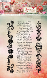 SL Clear Stamp Borders Love Of My Life 3 PC