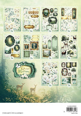 SL Die-Cut Paper Pad Embellishments Quiet Morning 148x210x5mm 20 Sheets