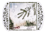 SL Cutting Die Card Shape Sending Joy 148x205mm nr.54