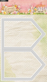 SL Cutting Die House Card Spring Meadow 5 PC