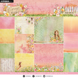 SL Designer Paper Pad Background Paper Spring Meadow 36 SH