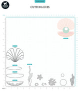 SL Cutting Die Sea Shell Sweet Stories 105x210x1mm 12 PC nr.528