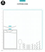 SL Cutting Die Party Cardshape Sweet Stories 10 PC