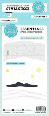 SS Mask Starry Night Sweet Stories 150x210x1mm 1 PC nr.127