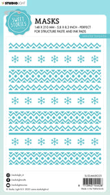 SL Mask Winter Sweater Sweet Stories 150x210x1mm 1 PC nr.225