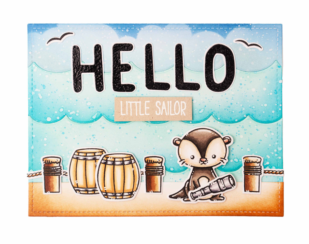 SL Clear Stamp Quotes Small Fintastic Sweet Stories 148x105x3mm 46 PC nr.442