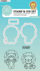 SL Stamp & Die Little Lion Sweet Stories 6 PC