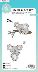 SL Stamp & Cutting Die Koala Sweet Stories 10 PC
