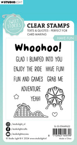 SL Clear Stamp Have Fun Sweet Stories 12 PC