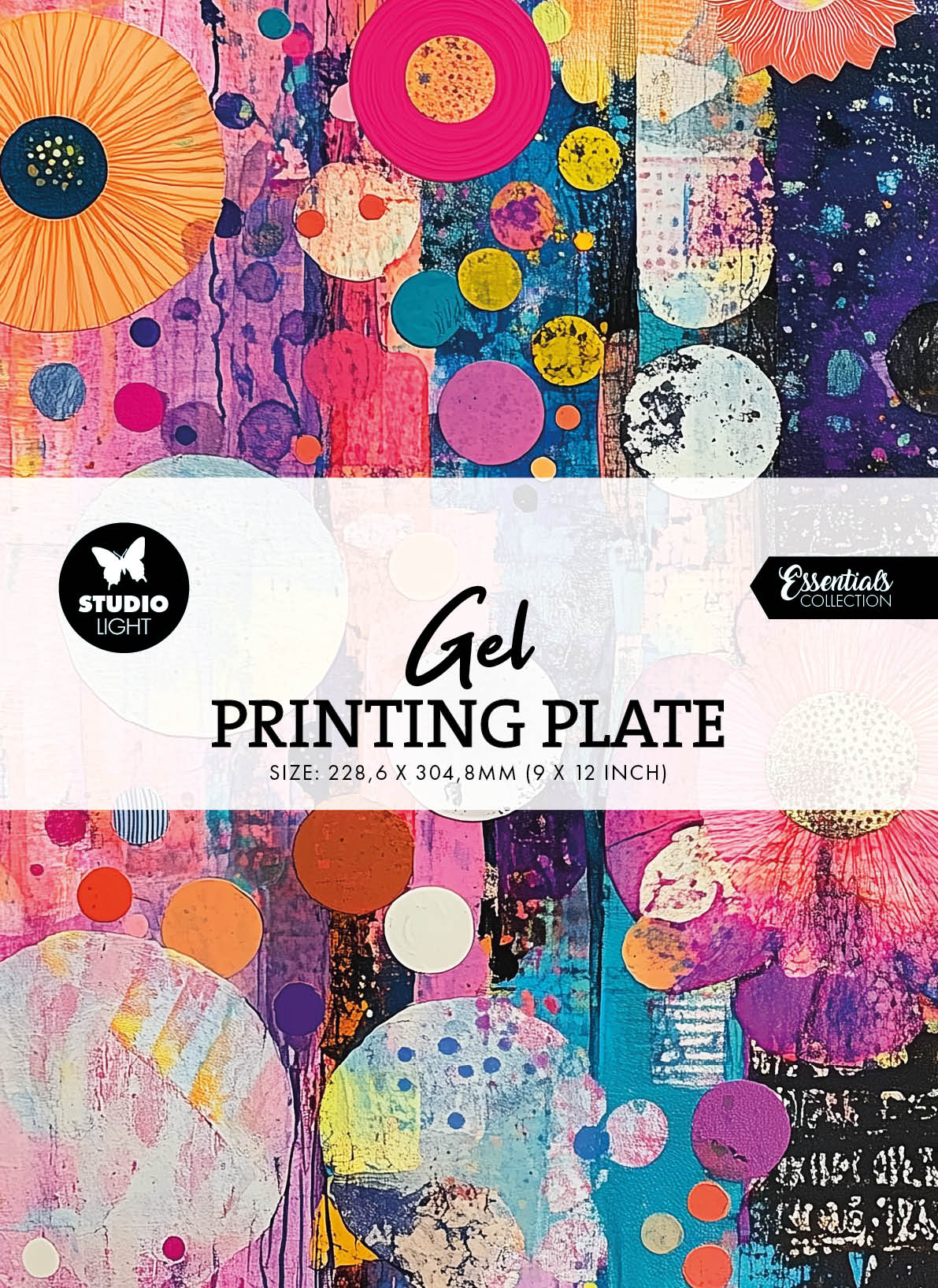 SL Gel Printing Plate 5x7 inch Tools 100x150x10mm 1 Piece