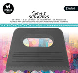 SL Scrapers Set of 2 Tools 160x150x4mm 2 Pieces